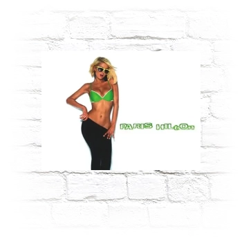 Paris Hilton Metal Wall Art