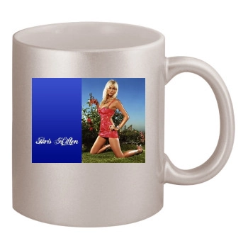 Paris Hilton 11oz Metallic Silver Mug