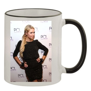 Paris Hilton 11oz Colored Rim & Handle Mug