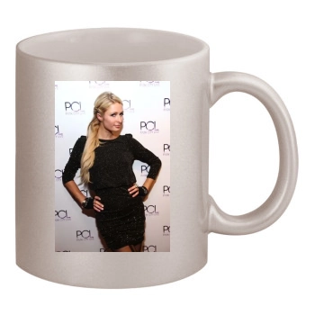 Paris Hilton 11oz Metallic Silver Mug