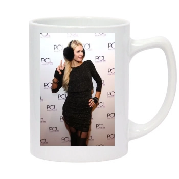 Paris Hilton 14oz White Statesman Mug