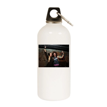 Paris Hilton White Water Bottle With Carabiner