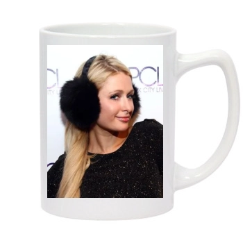 Paris Hilton 14oz White Statesman Mug