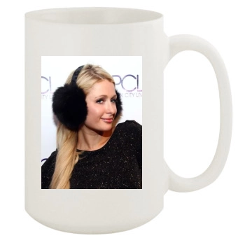 Paris Hilton 15oz White Mug