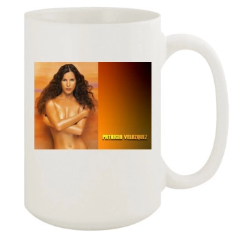 Patricia Velasquez 15oz White Mug