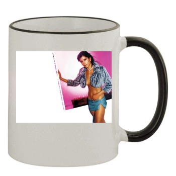 Patricia Velasquez 11oz Colored Rim & Handle Mug