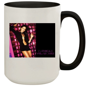 Patricia Velasquez 15oz Colored Inner & Handle Mug