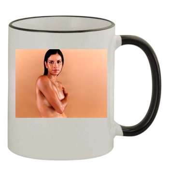 Patricia Velasquez 11oz Colored Rim & Handle Mug