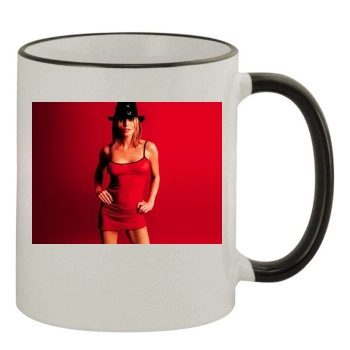 Patsy Kensit 11oz Colored Rim & Handle Mug