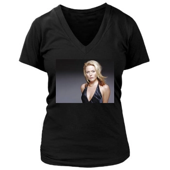 Patsy Kensit Women's Deep V-Neck TShirt