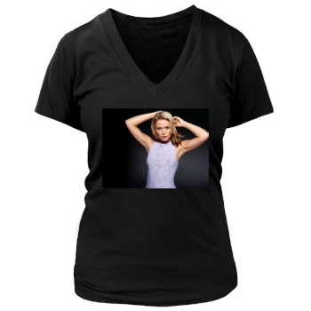 Patsy Kensit Women's Deep V-Neck TShirt