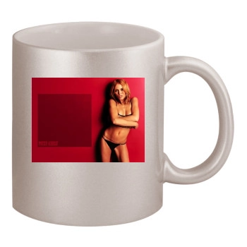 Patsy Kensit 11oz Metallic Silver Mug