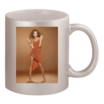 Paulina Rubio 11oz Metallic Silver Mug