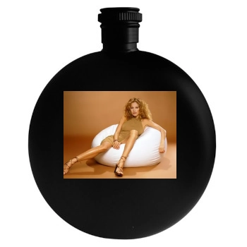 Paulina Rubio Round Flask