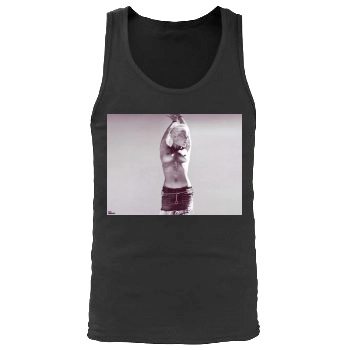 Pink Men's Tank Top