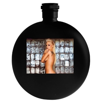 Pink Round Flask