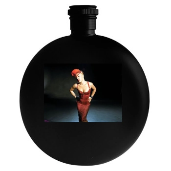 Pink Round Flask