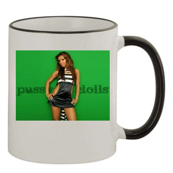 The Pussycat Dolls 11oz Colored Rim & Handle Mug