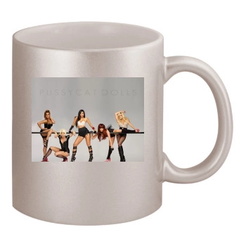 The Pussycat Dolls 11oz Metallic Silver Mug