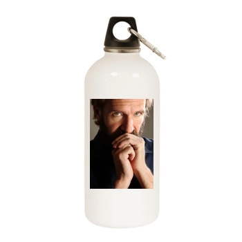 Ralph Fiennes White Water Bottle With Carabiner