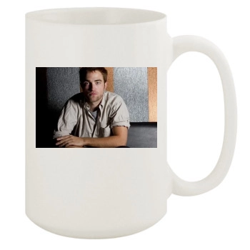 Robert Pattinson 15oz White Mug