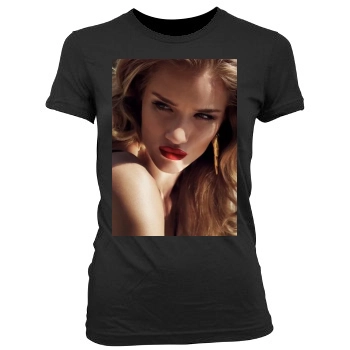 Rosie Huntington-Whiteley Women's Junior Cut Crewneck T-Shirt