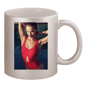 Rosie Huntington-Whiteley 11oz Metallic Silver Mug