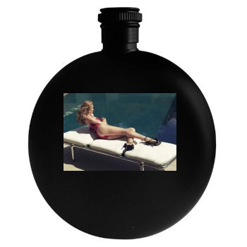 Rosie Huntington-Whiteley Round Flask