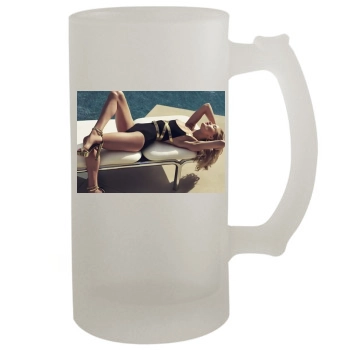 Rosie Huntington-Whiteley 16oz Frosted Beer Stein