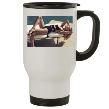 Rosie Huntington-Whiteley Stainless Steel Travel Mug