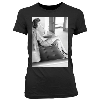 Rosie Huntington-Whiteley Women's Junior Cut Crewneck T-Shirt