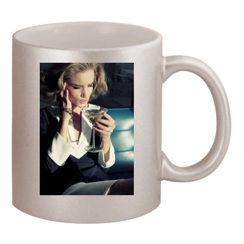 Rosie Huntington-Whiteley 11oz Metallic Silver Mug