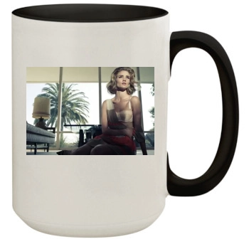 Rosie Huntington-Whiteley 15oz Colored Inner & Handle Mug