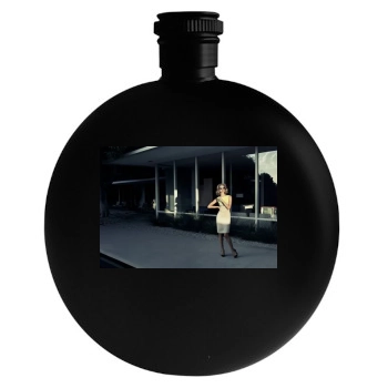 Rosie Huntington-Whiteley Round Flask