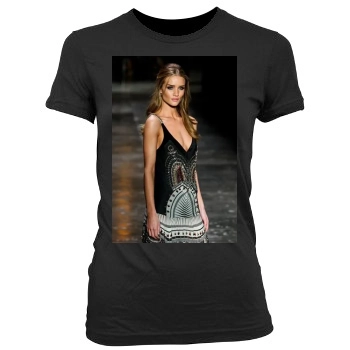 Rosie Huntington-Whiteley Women's Junior Cut Crewneck T-Shirt