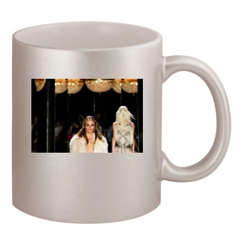 Rosie Huntington-Whiteley 11oz Metallic Silver Mug