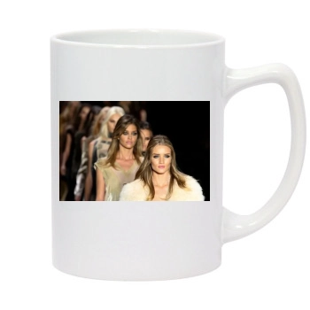 Rosie Huntington-Whiteley 14oz White Statesman Mug