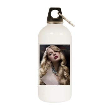 Taylor Swift White Water Bottle With Carabiner