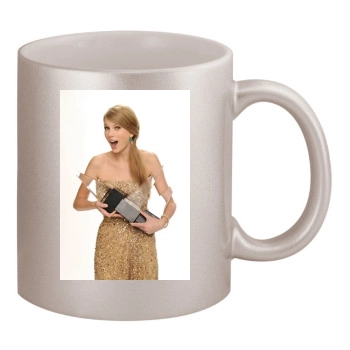 Taylor Swift 11oz Metallic Silver Mug