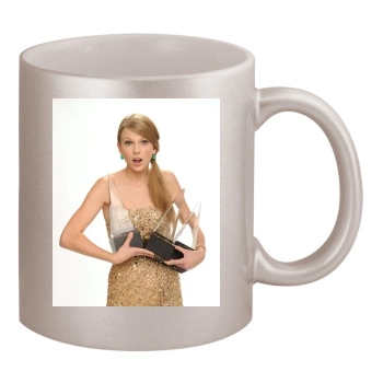 Taylor Swift 11oz Metallic Silver Mug