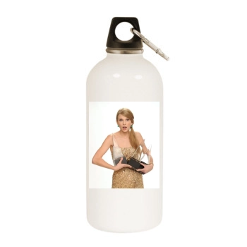 Taylor Swift White Water Bottle With Carabiner