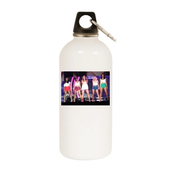 The Saturdays White Water Bottle With Carabiner