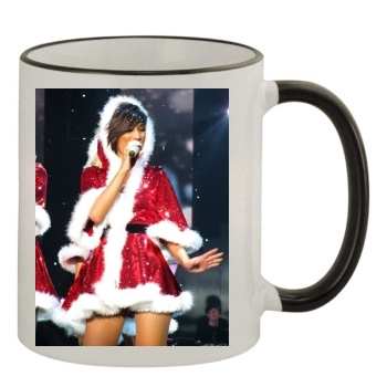 The Saturdays 11oz Colored Rim & Handle Mug