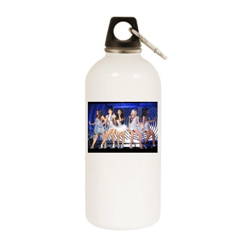 The Saturdays White Water Bottle With Carabiner