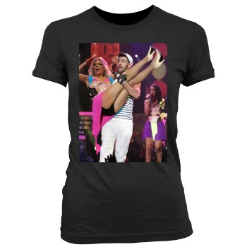 The Saturdays Women's Junior Cut Crewneck T-Shirt