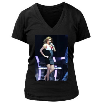 The Saturdays Women's Deep V-Neck TShirt