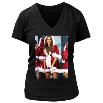 The Saturdays Women's Deep V-Neck TShirt