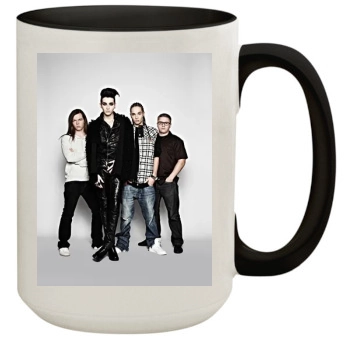 Tokio Hotel 15oz Colored Inner & Handle Mug