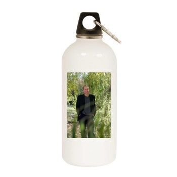 Woody Harrelson White Water Bottle With Carabiner