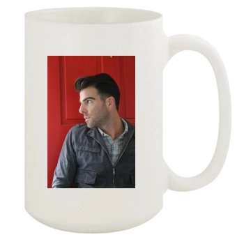 Zachary Quinto 15oz White Mug